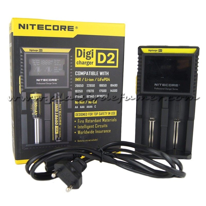 Chargeur d'accu NITECORE Intelli-Core Digi D2