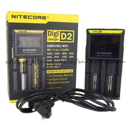 Chargeur d'accu NITECORE Intelli-Core Digi D2