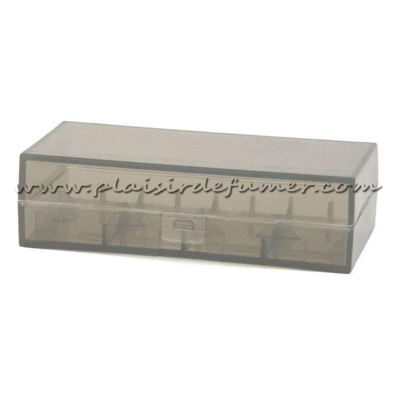 Etui de rangement pour accus 18650 - 2 emplacements