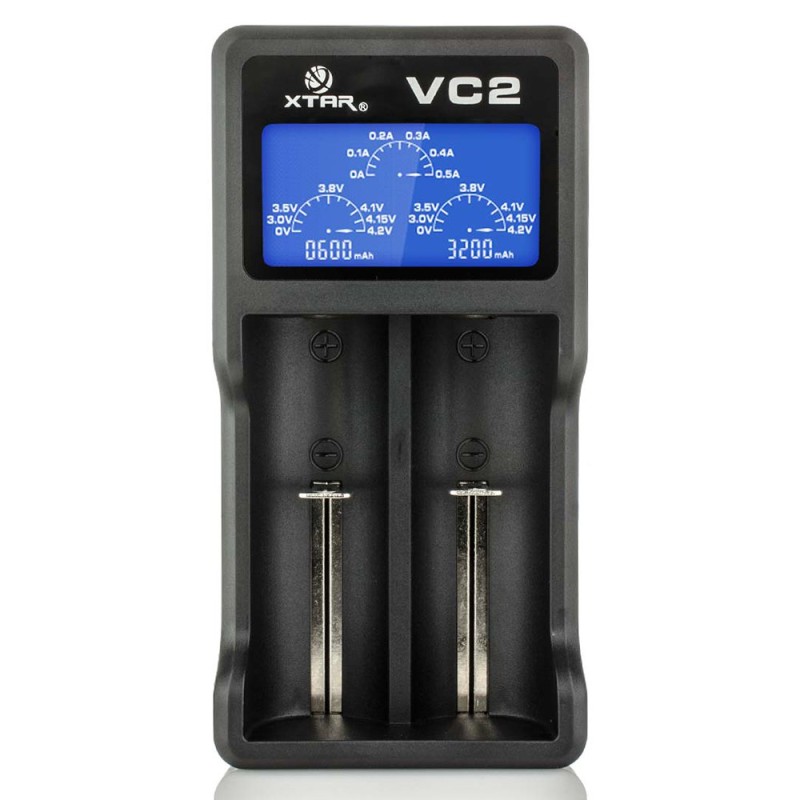 XTAR Light VC2 - Chargeur d'accu 2 slots