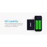 XTAR PB2 - Power bank & chargeur d'accu 2 slots