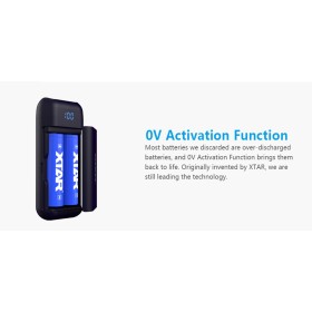 XTAR PB2 - Power bank & chargeur d'accu 2 slots