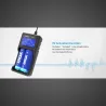 XTAR Light VC2 - Chargeur d'accu 2 slots
