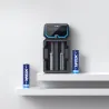 XTAR X2 extended - Chargeur d'accu 2 slots