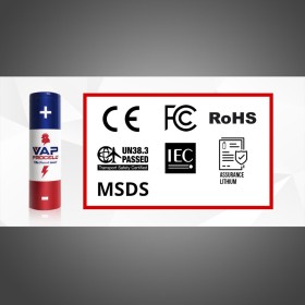 Accu IMR 18650 3500mAh - VAP PROCELL