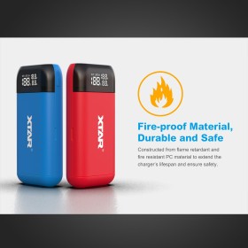 XTAR PB2S - Power bank & chargeur d'accu 2 slots