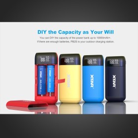 XTAR PB2S - Power bank & chargeur d'accu 2 slots