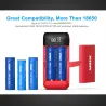 XTAR PB2S - Power bank & chargeur d'accu 2 slots