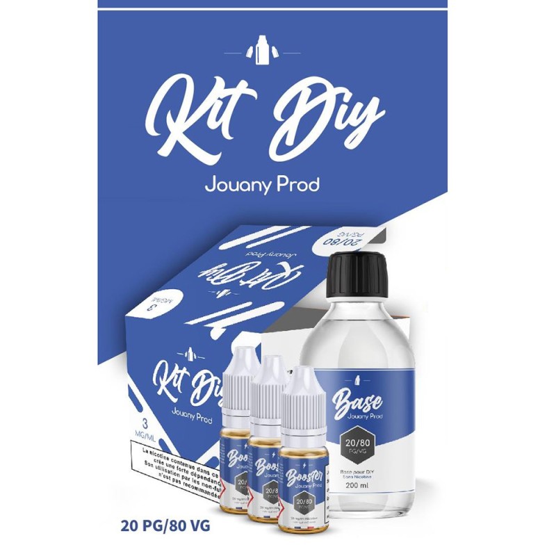 Kit DIY 20/80 base + booster 200ml - JOUANY PROD