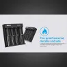 MC4S - Chargeur d'accu 4 slots - XTAR