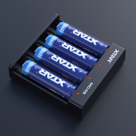 MC4S - Chargeur d'accu 4 slots - XTAR