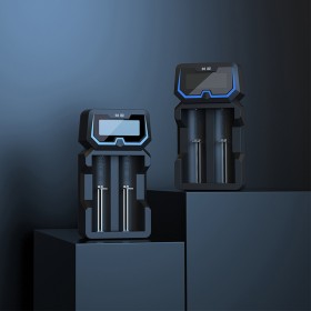 XTAR X2 Light - Chargeur d'accu 2 slots