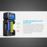 XTAR X2 Light - Chargeur d'accu 2 slots