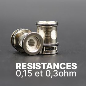 Résistances UB Max pour Centaurus Subohm tank - LOST VAPE