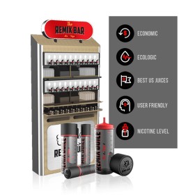 Fiole vide graduée 100ml - REMIX JUICE
