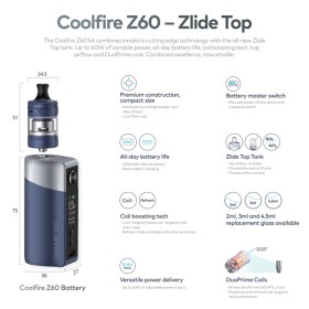 Kit Coolfire Z60 Zlide - INNOKIN