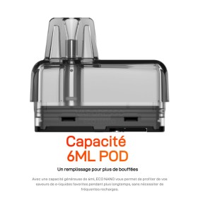 Eco Nano boite de 2x cartouches jetables - VAPORESSO