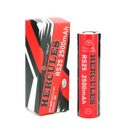 Accu RS25 18650 2500MAH 20A - HERCULES