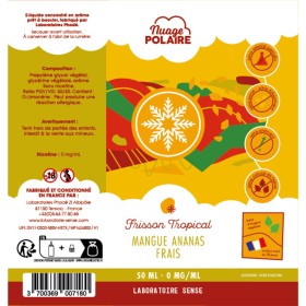 Frisson tropical - NUAGE POLAIRE - SENSE - 50ml