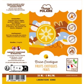 Brise exotique - NUAGE POLAIRE - SENSE - 50ml