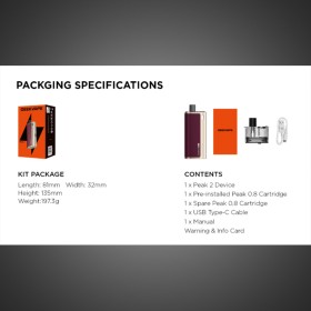 Kit PEAK 2 - GEEKVAPE