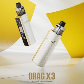 Kit DRAG X3 - VOOPOO sur www.plaisirdefumer.com