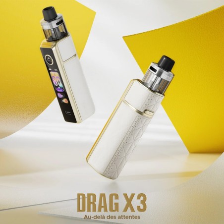 Kit DRAG X3 - VOOPOO sur www.plaisirdefumer.com