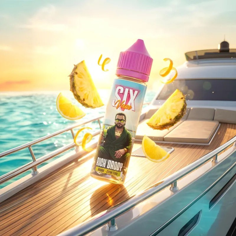 Rich daddy - SIX VAPE - LEVEST - 50ml