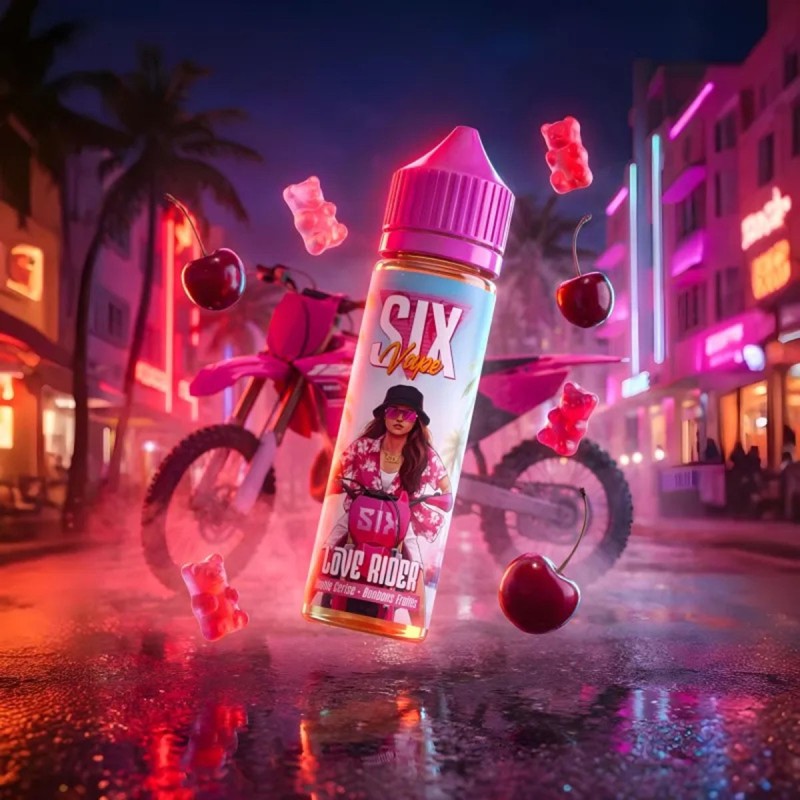 Love rider - SIX VAPE - LEVEST - 50ml