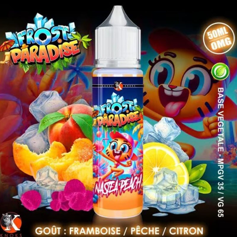 Nastea peach - FROST PARADISE - KNOKS - 50ML