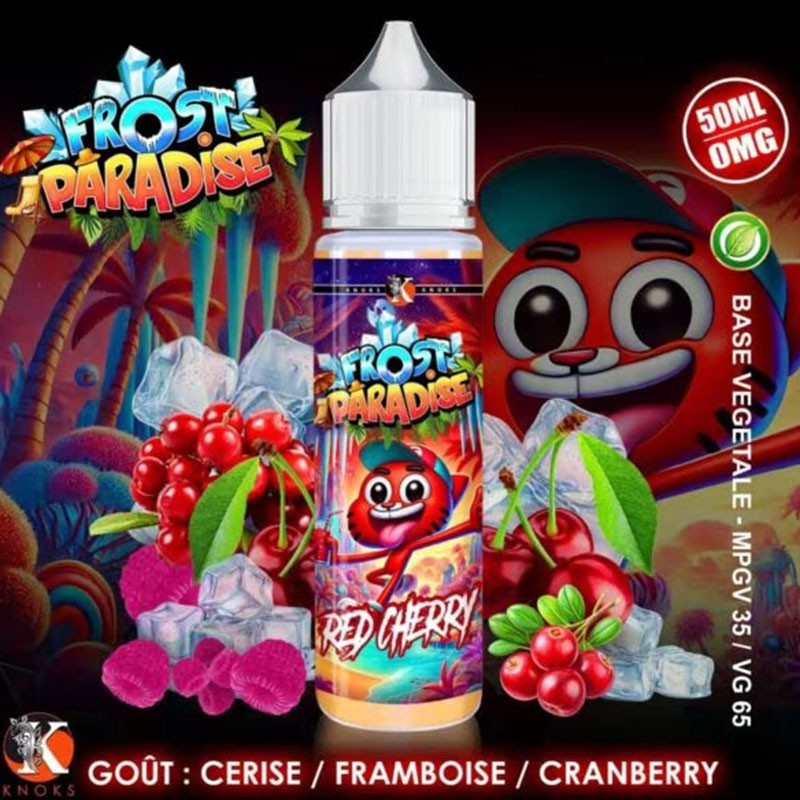 Red cherry - FROST PARADISE - KNOKS - 50ML