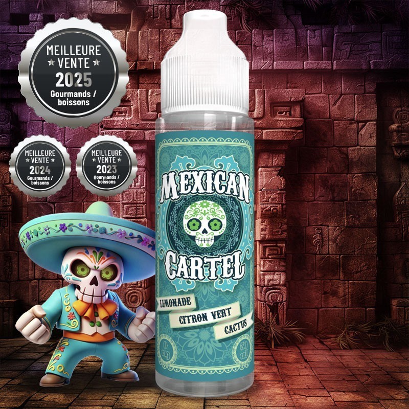Limonade citron vert cactus - MEXICAN CARTEL - 50 ML
