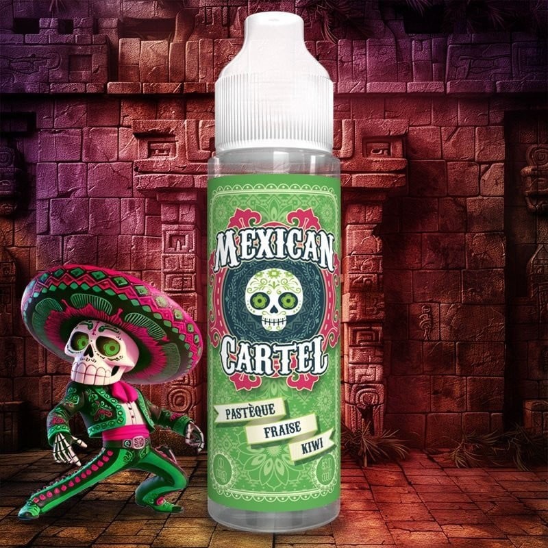Pastèque fraise kiwi - MEXICAN CARTEL - 50 ML