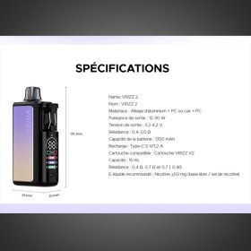 Kit VRIZZ 2 - VOOPOO
