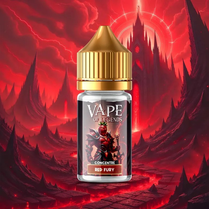 Red fury concentré - VAPE OF LEGENDS - 30ml