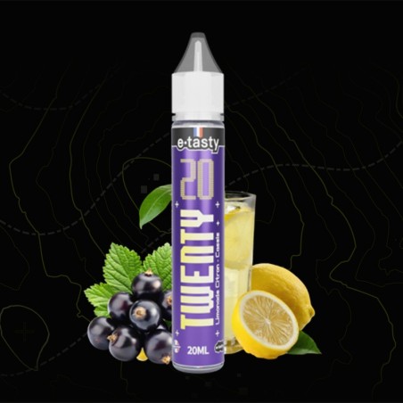Limonade citron cassis - TWENTY - ETASTY 20ML