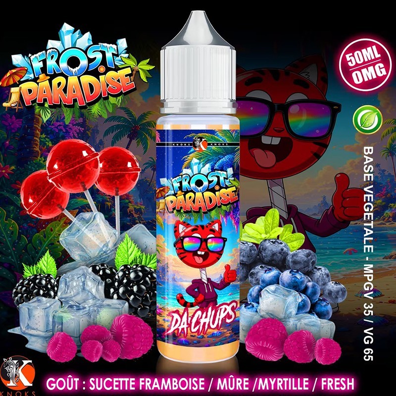 Da chups - FROST PARADISE - KNOKS - 50ML
