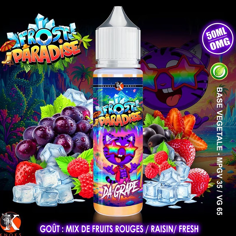 Da grape - FROST PARADISE - KNOKS - 50ML